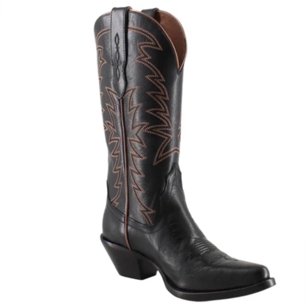 ⭐️NWOT Buck & Brana Leather Gray Cowboy Boots⭐️